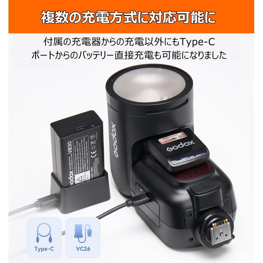 Godox V1N ニコン用ストロボ 充電器付き