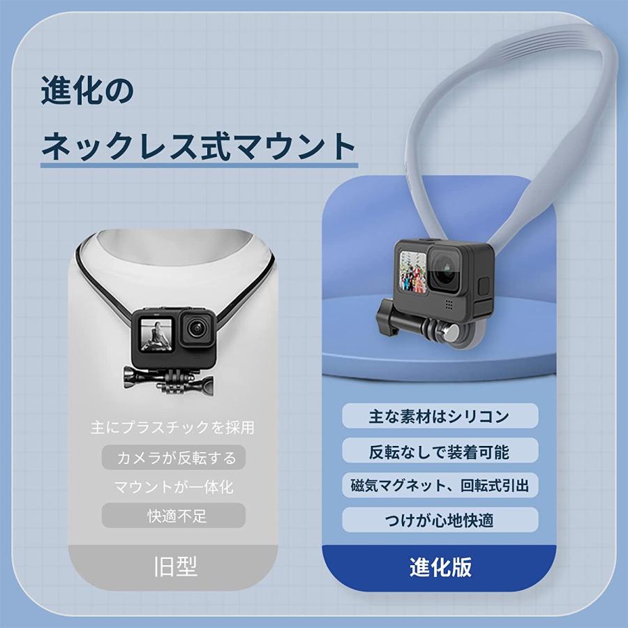 GoPro（ゴープロ） TELESIN POVネックレス式マウント GoPro HERO13/12
