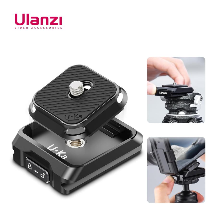 Ulanzi Ukaクイックリリースセット F38プレート対応 カメラ