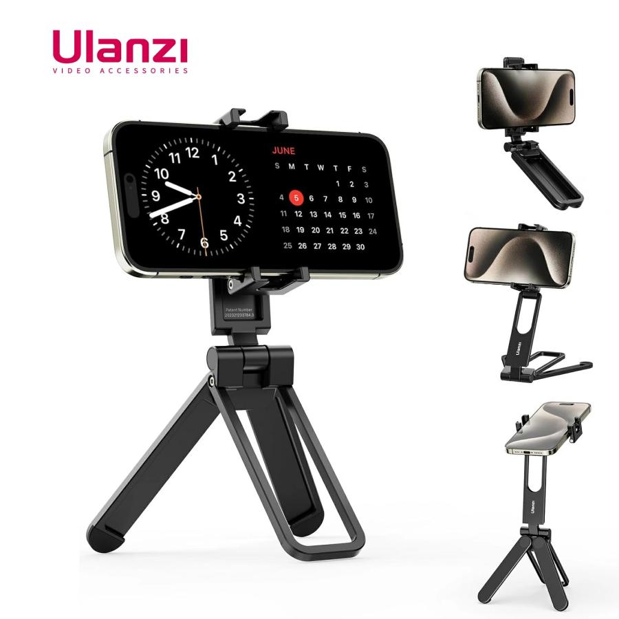 Ulanzi MA26 スマホ三脚 ミニ三脚 全金属製 スタンド＆手持ちモード