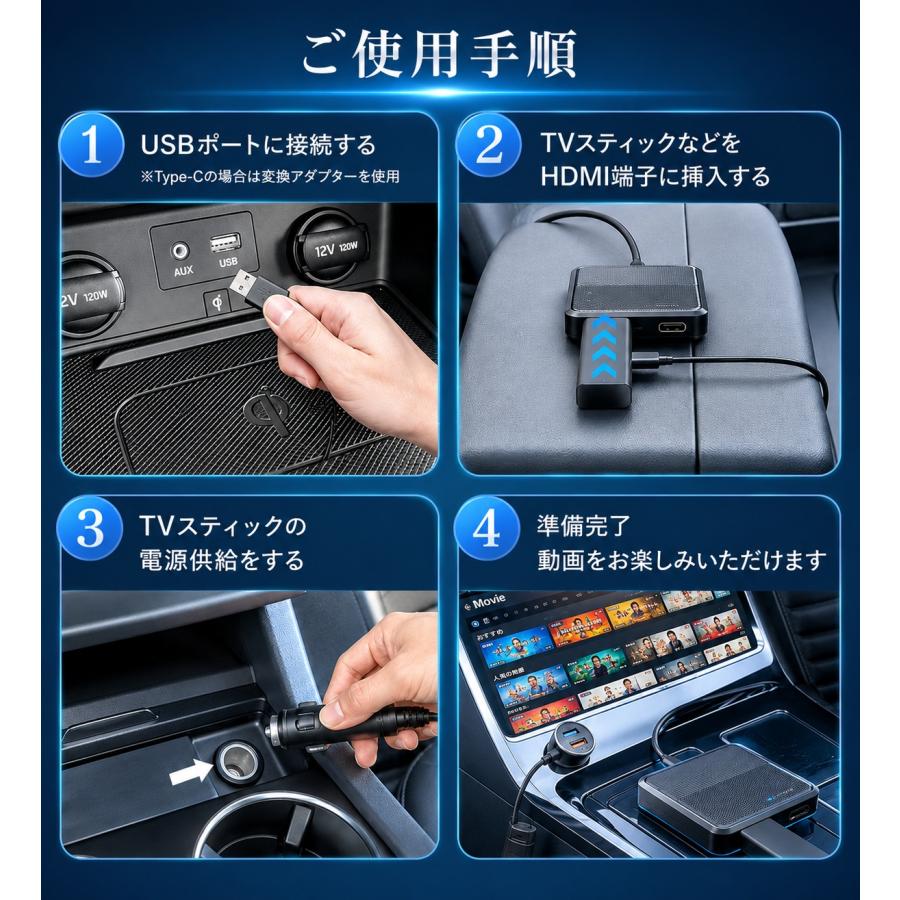 Car TV Mate MAX カーテレビメイト 新型スティックアダプター