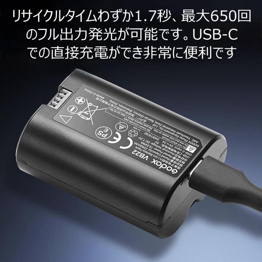 GODOX（ゴドックス） 正規代理店品 Godox V480-S TTL タッチパネル 2.4