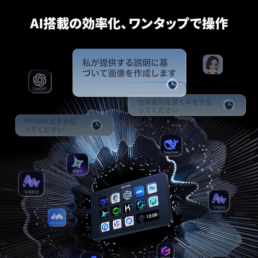 Ulanzi D200H Stream Controller ストリーム コントローラー 7-in-1