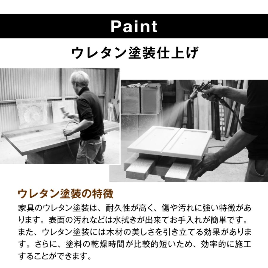 キャビネット リビングボード サイドボード おしゃれ 北欧 幅78 無垢 木製 収納 完成品 国産 大川家具_12