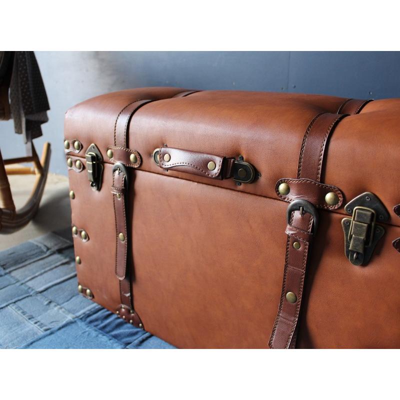 トランク スツール 収納ボックス トランクスツール 2個セット