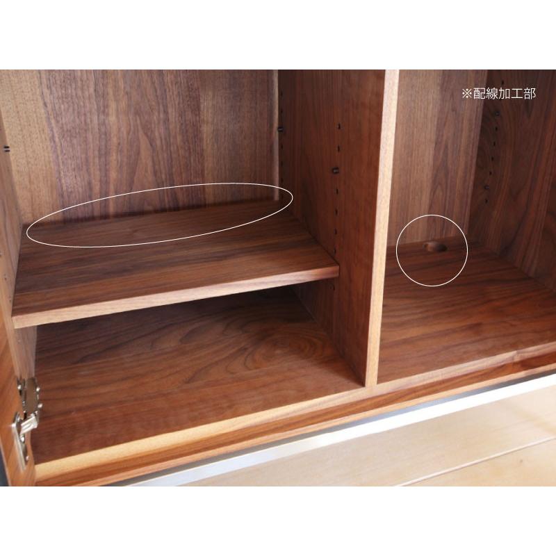 キャビネット リビングボード おしゃれ 北欧 幅180 収納 ウォールナット 完成品 木製 オーダー 国産 |  | 17