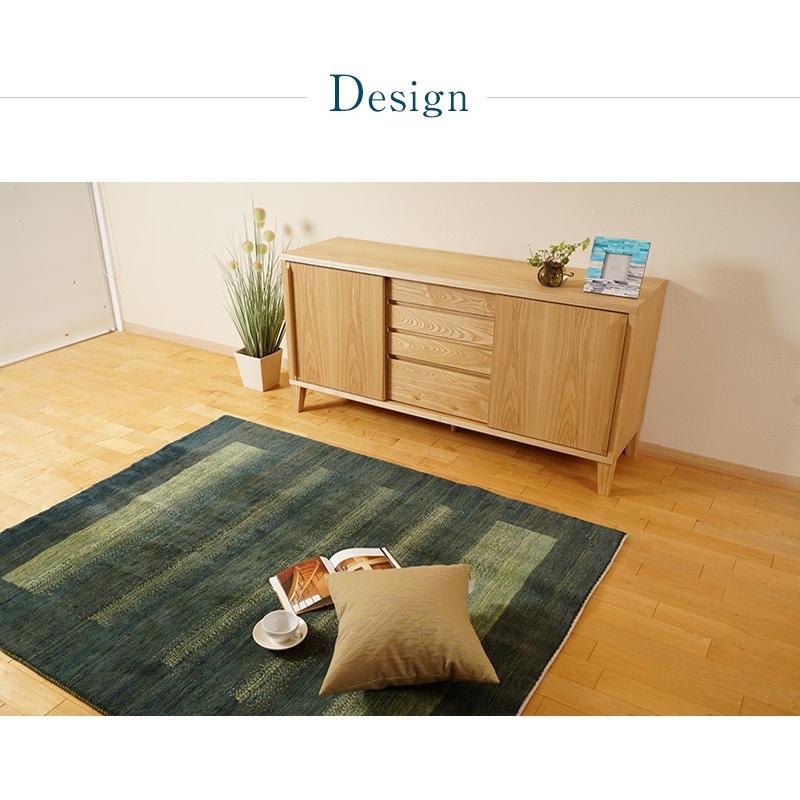 キャビネット リビングボード サイドボード おしゃれ 北欧 幅150 無垢 シンプル 収納 完成品 木製  国産 |  | 06