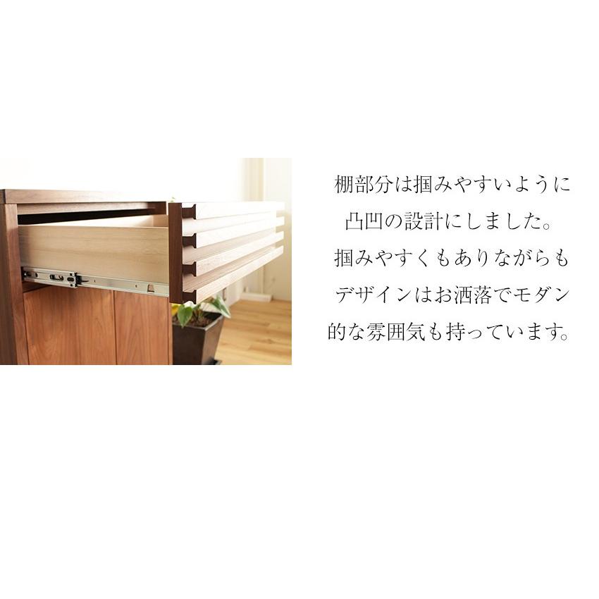 キャビネット リビングボード サイドボード おしゃれ 北欧 幅60 シンプル 木製 収納 完成品 国産 |  | 12