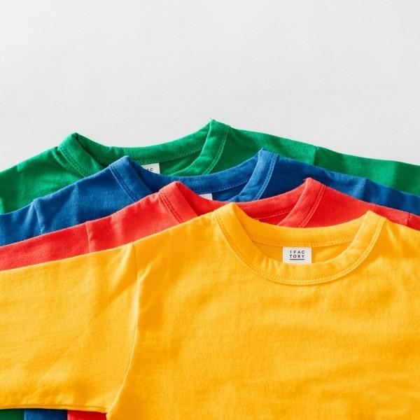 Tシャツ キッズ 男の子 女の子 韓国 ファッション 無地 ビビットカラー 七分袖tシャツ 子供服 おしゃれ Kids8 Sym Men 通販 Yahoo ショッピング