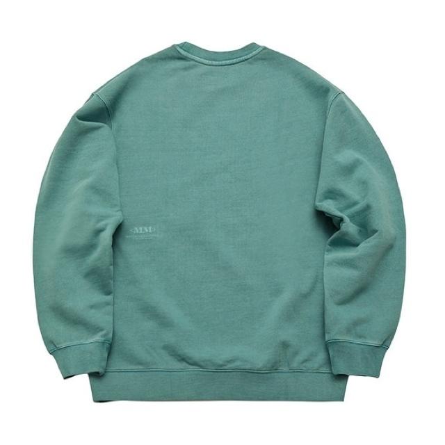 【BTS グク・ジン着用】MARKM マークエム Bold Logo Pigment Sweatshirts ロゴ スウェットシャツ｜sym-men｜11
