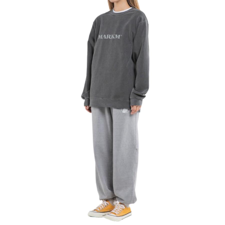 BTS グク・ジン着用】MARKM マークエム Bold Logo Pigment Sweatshirts  