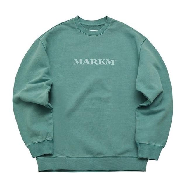 BTS グク・ジン着用】MARKM マークエム Bold Logo Pigment Sweatshirts  