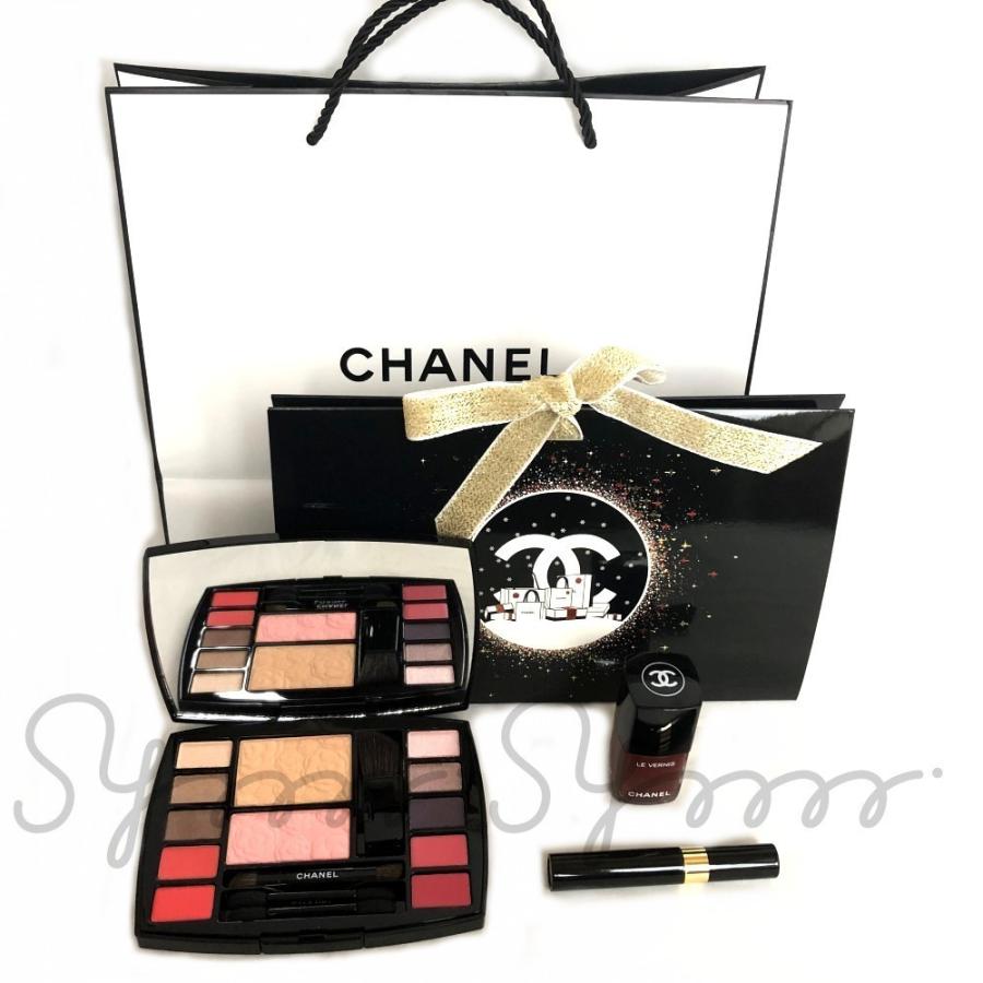 CHANEL クリスマス限定コフレ シャネルトラベルメイクアップパレット＆ネイル セット :cha0023:symm.symm.Yahoo!店 - 通販 - Yahoo!ショッピング