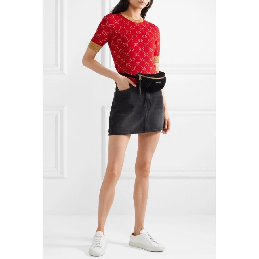安室奈美恵さん着用 Gucci グッチ メタリック コットンブレンド セーター 半袖 イッテq Gu0001 Symm Symm Yahoo 店 通販 Yahoo ショッピング