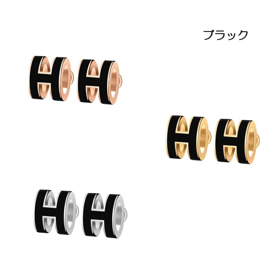 室外 新品未使用品 エルメス ミニポップアッシュ ピアス ローズ