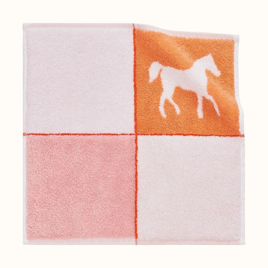 HERMES エルメス Cavalcolor washcloth カヴァル・カラー カレタオル ハンカチ :he0081:symm.symm