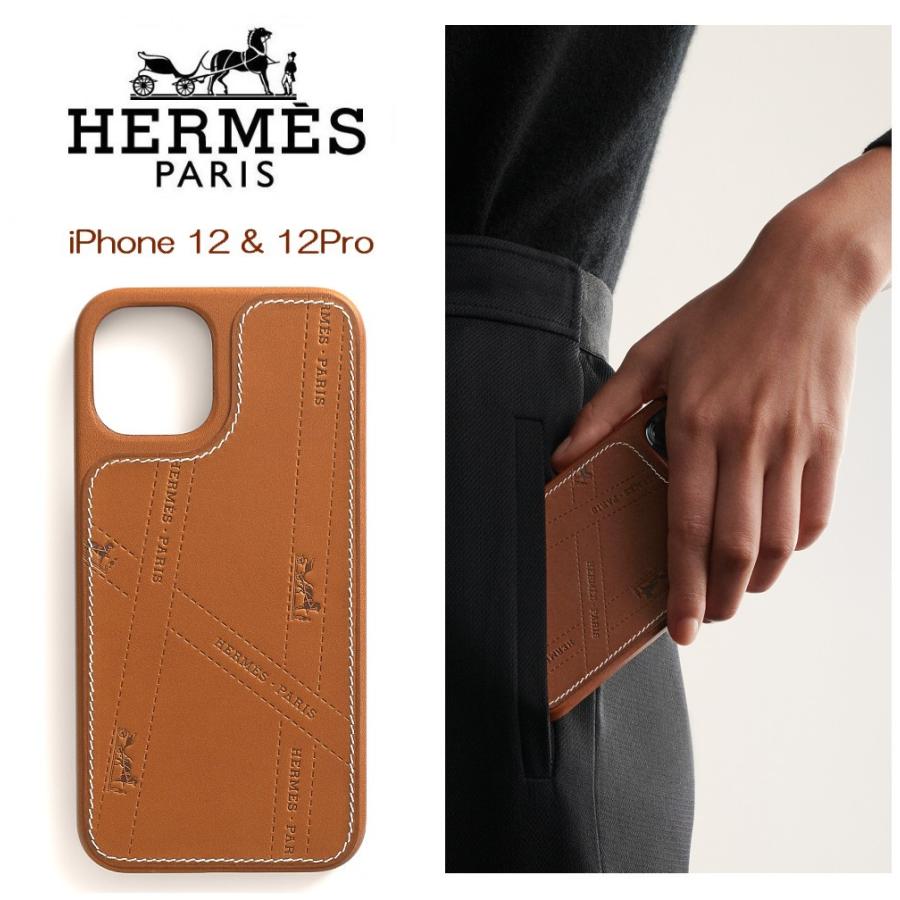 HERMES エルメス iPhone 12&12pro アイフォン ケース Bolduc case