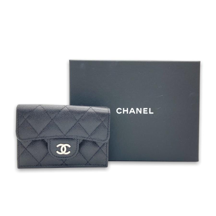 超格安価格 美品 シャネル CHANEL マトラッセ 三つ折り コンパクト