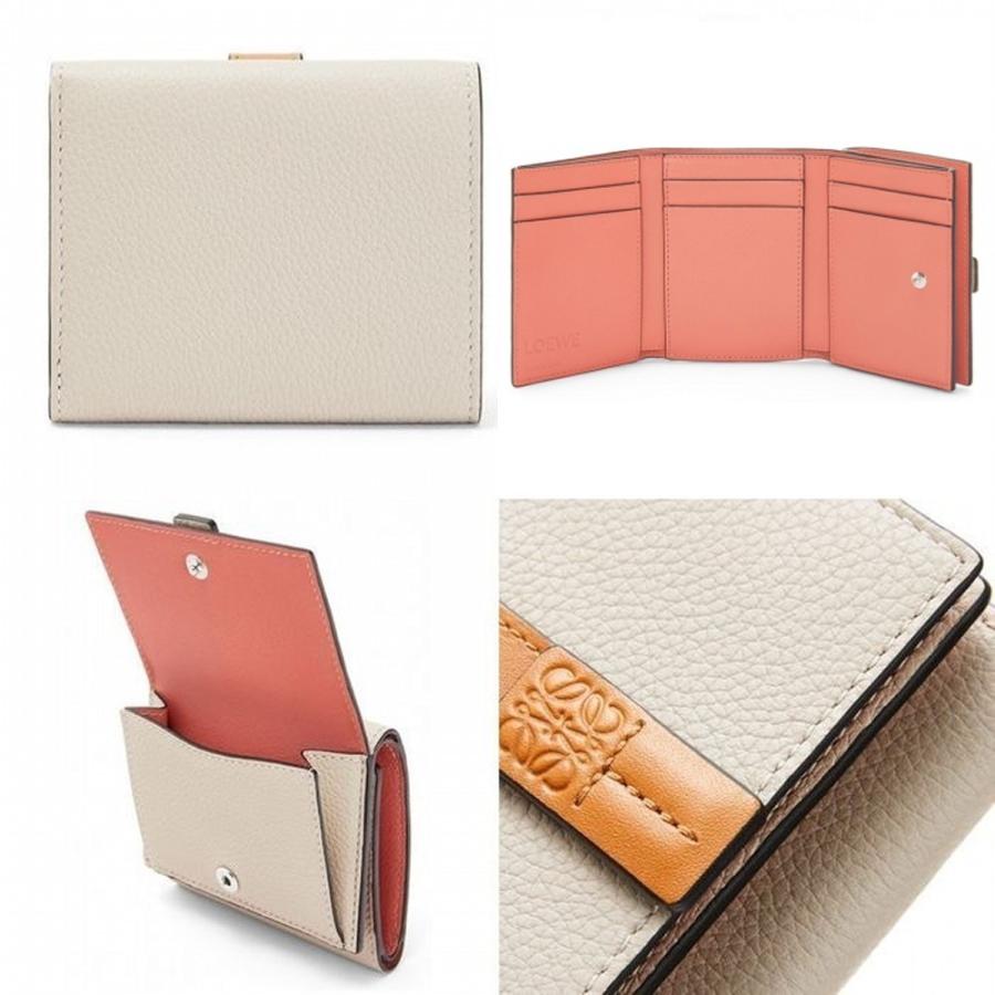 LOEWE ロエベ トライフォールド ウォレット 三つ折りミニ財布 LOEWE ロエベ トライフォールド ウォレット 三つ折りミニ財布
