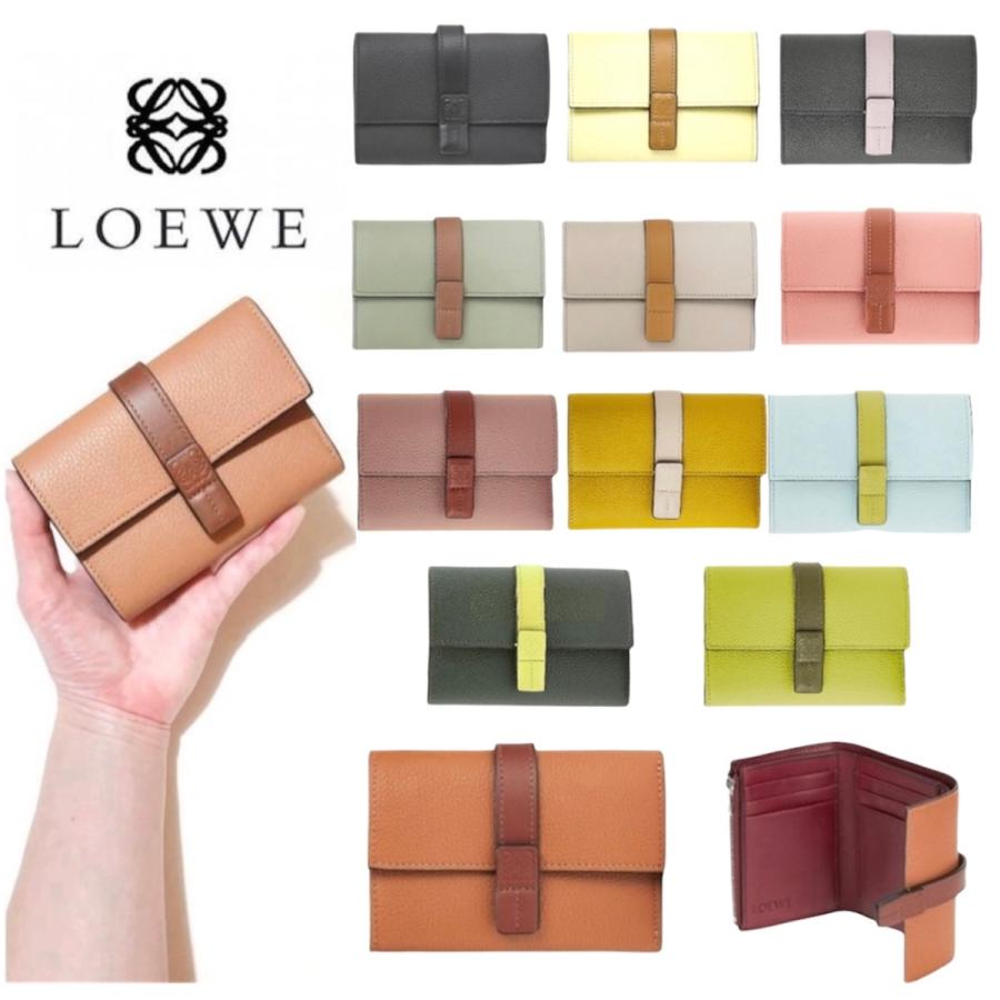 LOEWEロエベ三つ折り財布-