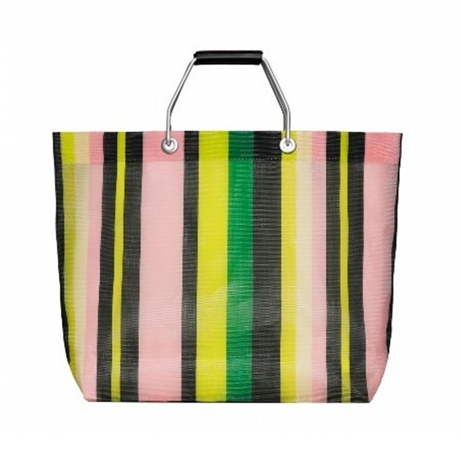 新色追加！ MARNI MARKET マルニ マーケット ストライプ トートバッグ