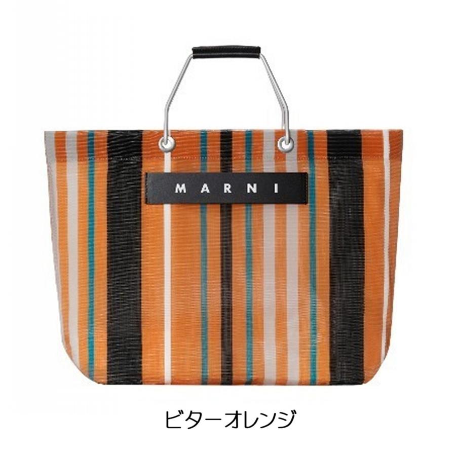 新色追加！ MARNI MARKET マルニ マーケット ストライプ トートバッグ