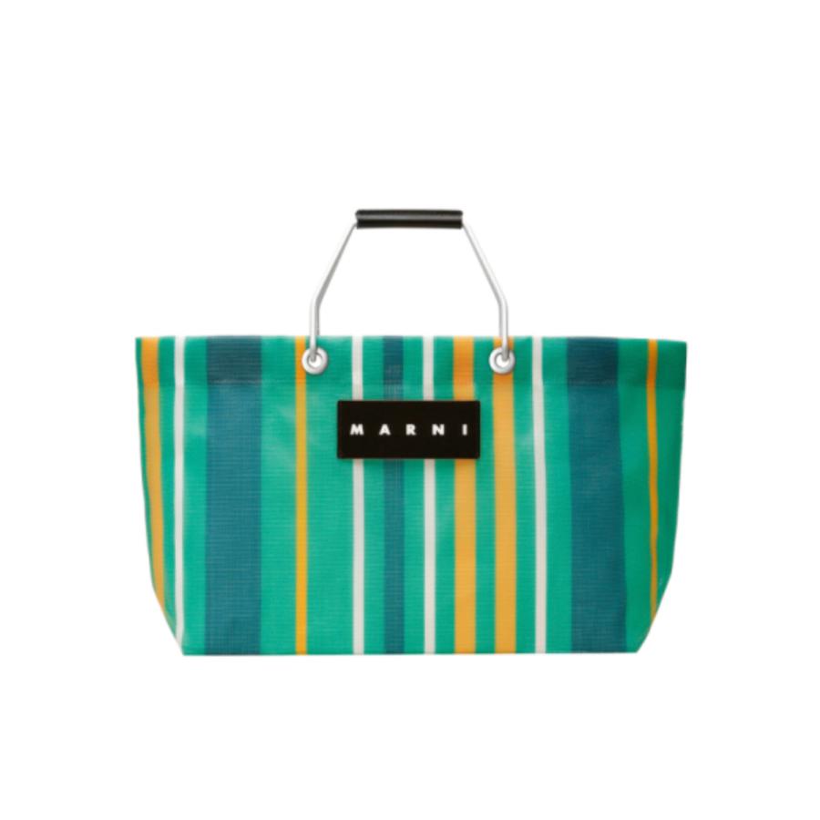 新色追加！ MARNI MARKET マルニ マーケット ストライプ トートバッグ