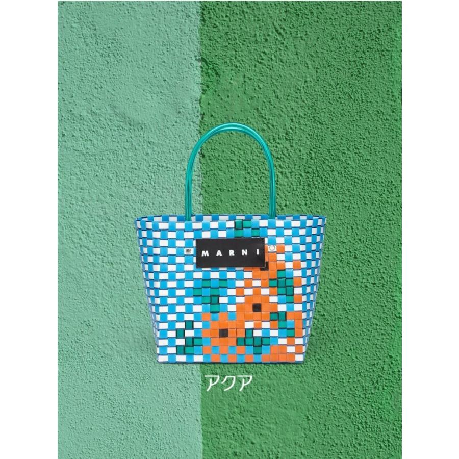 MARNI MARKET マルニ マーケット ミニ フラワーバスケット MINI FLOWER