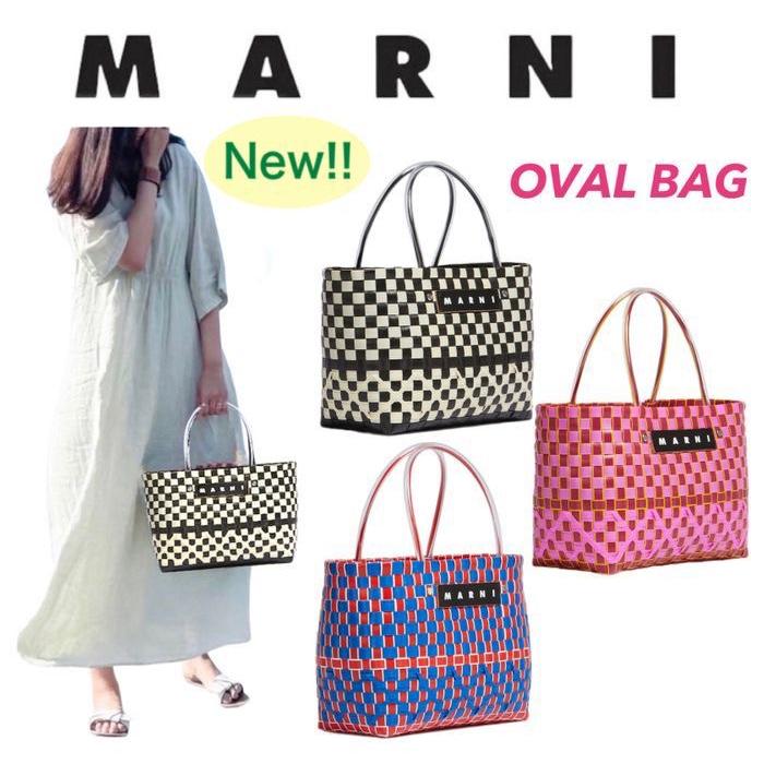 MARNI MARKET マルニ マーケット 横長 OVAL BAG オーヴァル バッグ