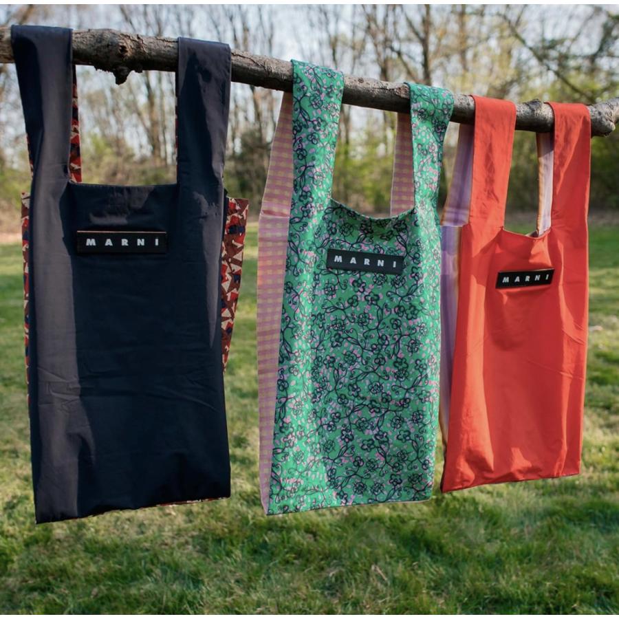 NEW【メール便可】MARNI MARKET マルニ マーケット ショッピングバッグ 正規店仕入れの ショッピングバッグ MARNI バッグ