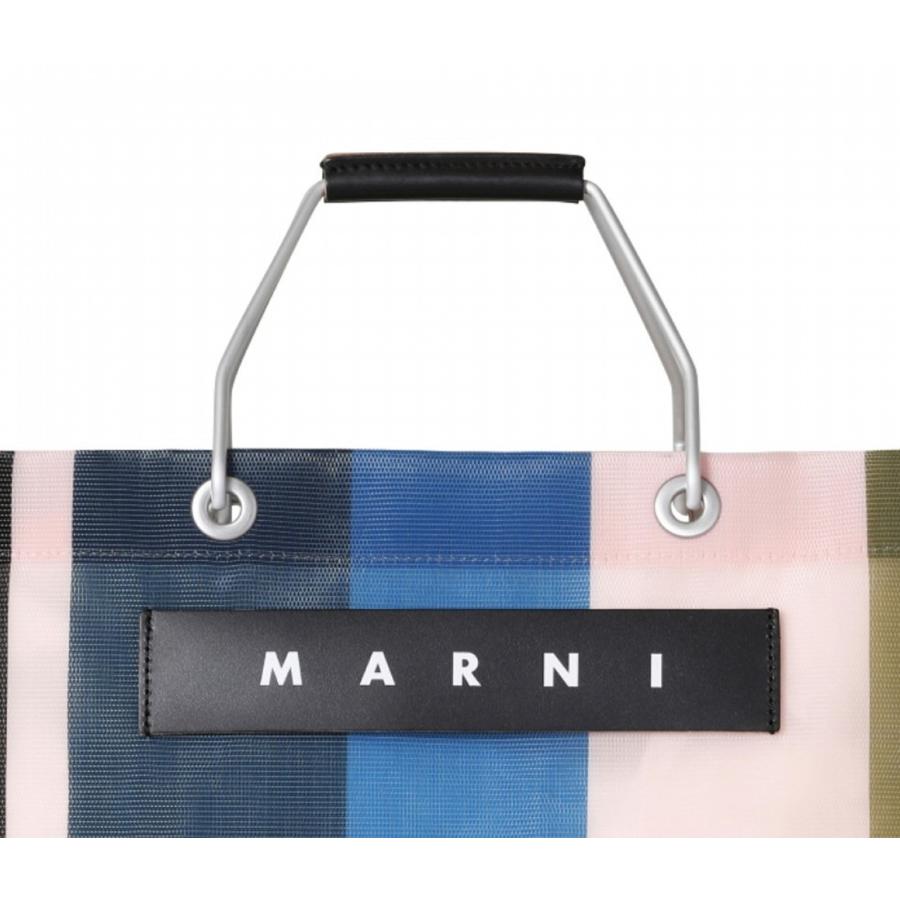 MARNI MARKET マルニ マーケット ストライプ トートバッグ ソフト MARNI MARKET マルニ マーケット ストライプ トートバッグ ソフト