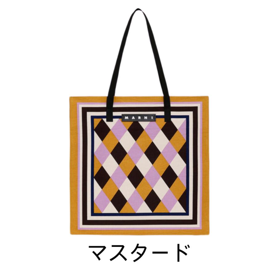 MARNI MARKET マルニ マーケット コットンキャンバス バンダナトート
