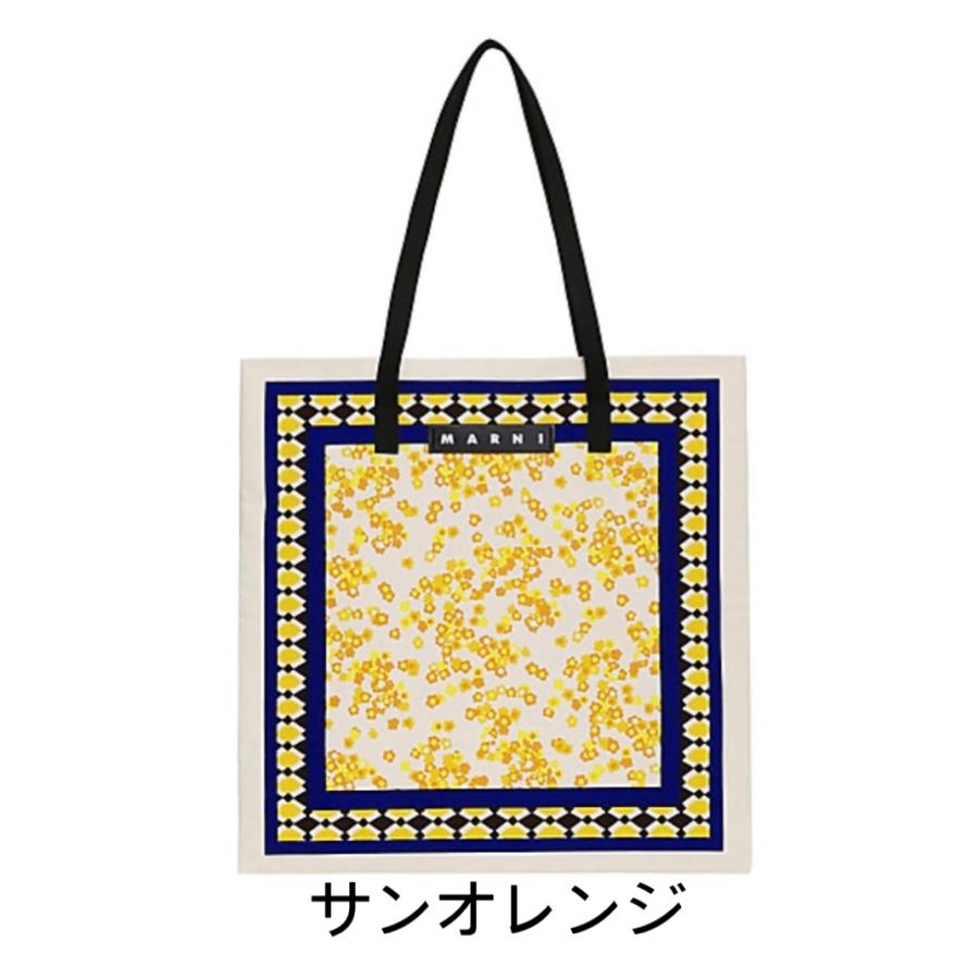 MARNI MARKET マルニ マーケット コットンキャンバス バンダナトート