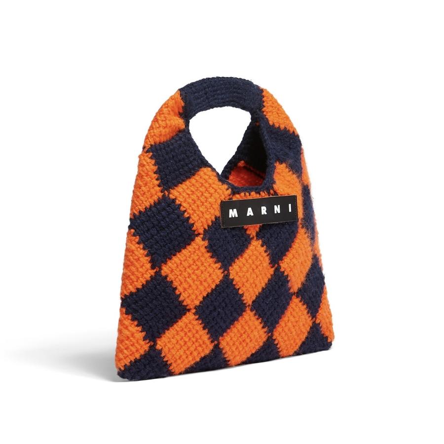 MARNI MARKET マルニ マーケット スモール テックウール バッグ MARNI MARKET マルニ マーケット スモール テックウール バッグ