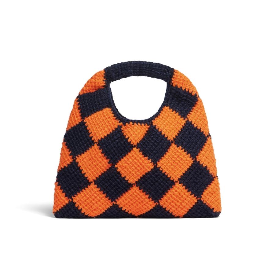 MARNI MARKET マルニ マーケット スモール テックウール バッグ