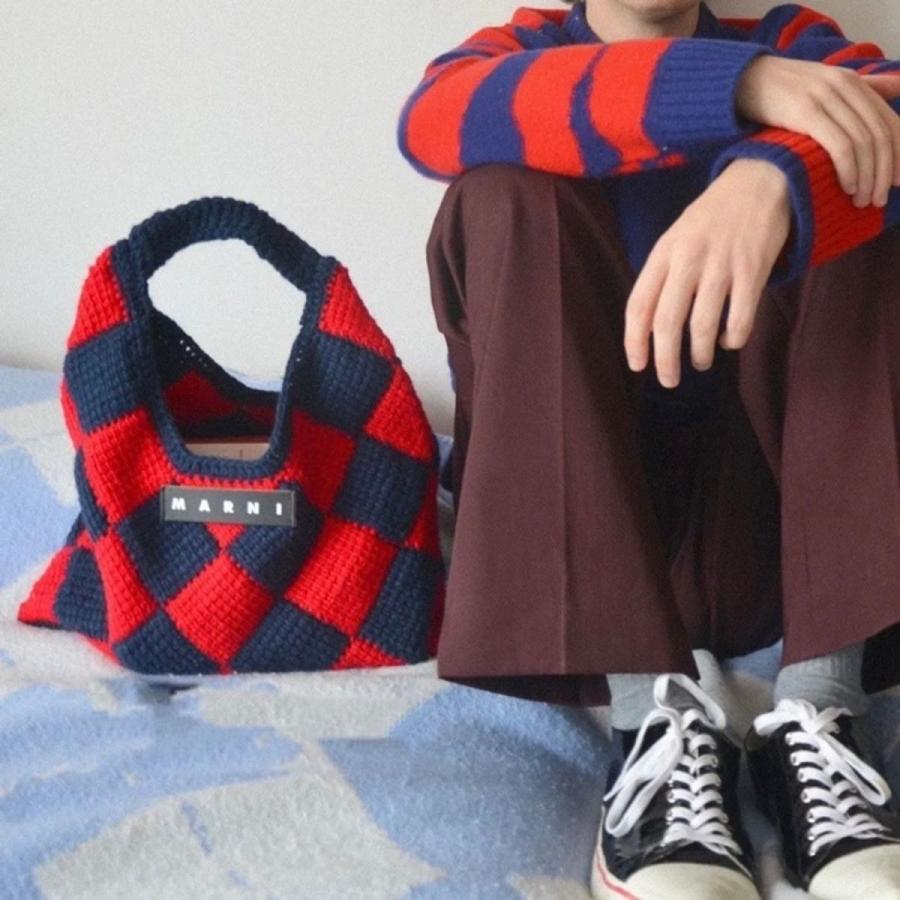 MARNI MARKET マルニ マーケット スモール テックウール バッグ MARNI MARKET マルニ マーケット スモール テックウール バッグ
