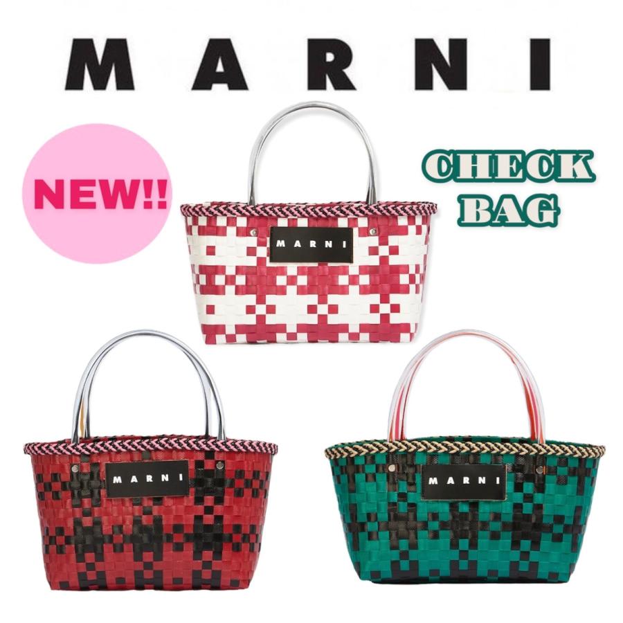 MARNI MARKET マルニ マーケット TARTAN CHECK BAG タータン チェック バッグ  :marni097:symm.symm.Yahoo!店 - 通販 - Yahoo!ショッピング