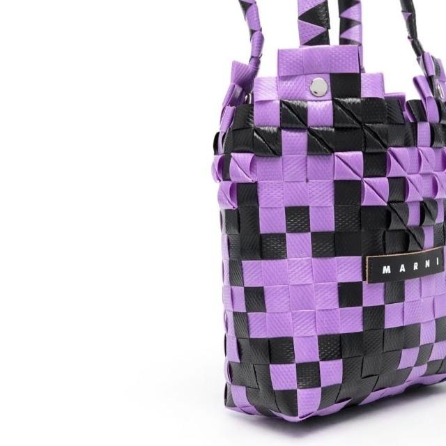 大人もOK MARNI KIDS マルニ キッズ ダイヤモンドバスケット バッグ かごバッグ 