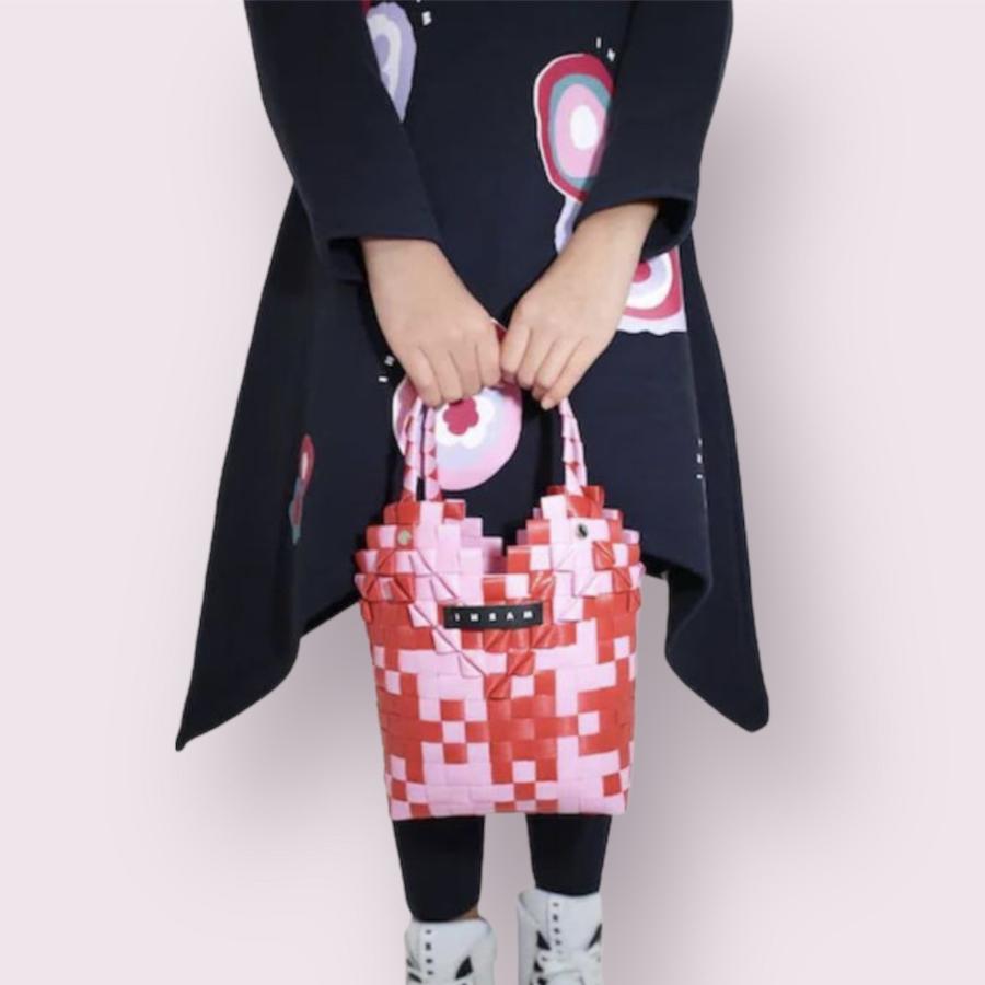 大人もOK MARNI KIDS マルニ キッズ ダイヤモンドバスケット バッグ かごバッグ 