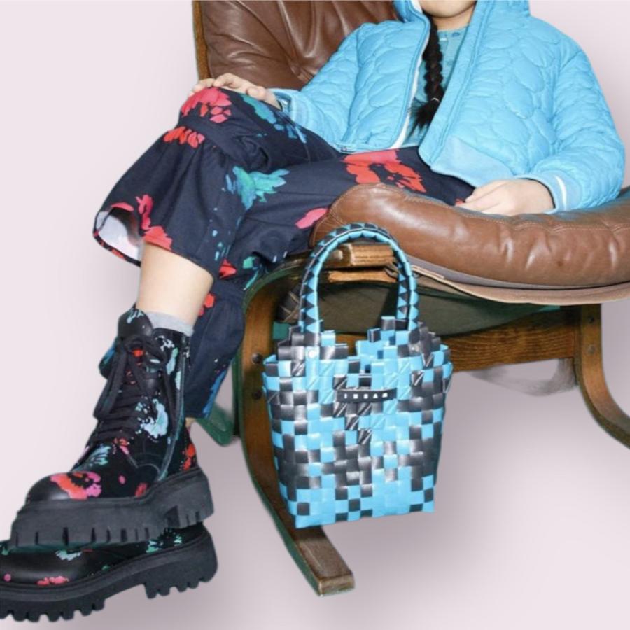 大人もOK MARNI KIDS マルニ キッズ ダイヤモンドバスケット バッグ かごバッグ 