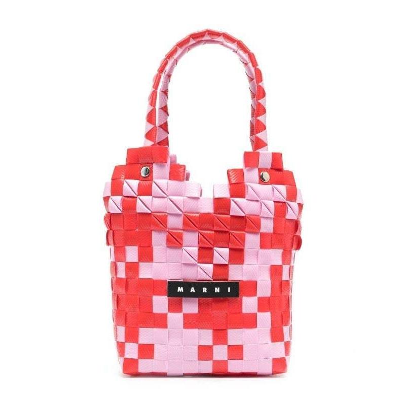大人もOK MARNI KIDS マルニ キッズ ダイヤモンドバスケット バッグ かごバッグ 