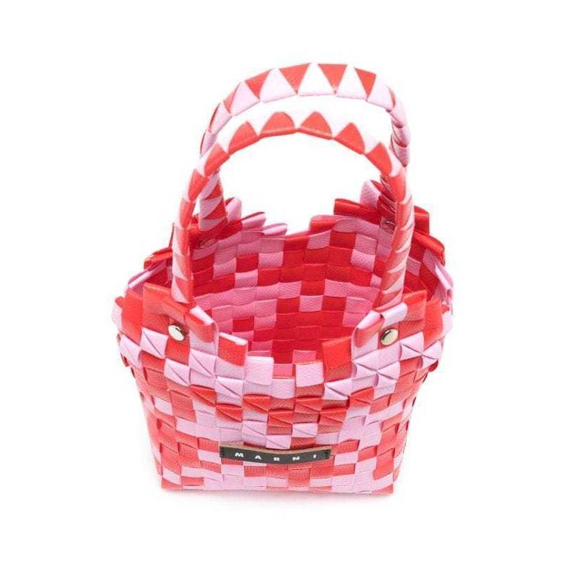 大人もOK MARNI KIDS マルニ キッズ ダイヤモンドバスケット バッグ かごバッグ 