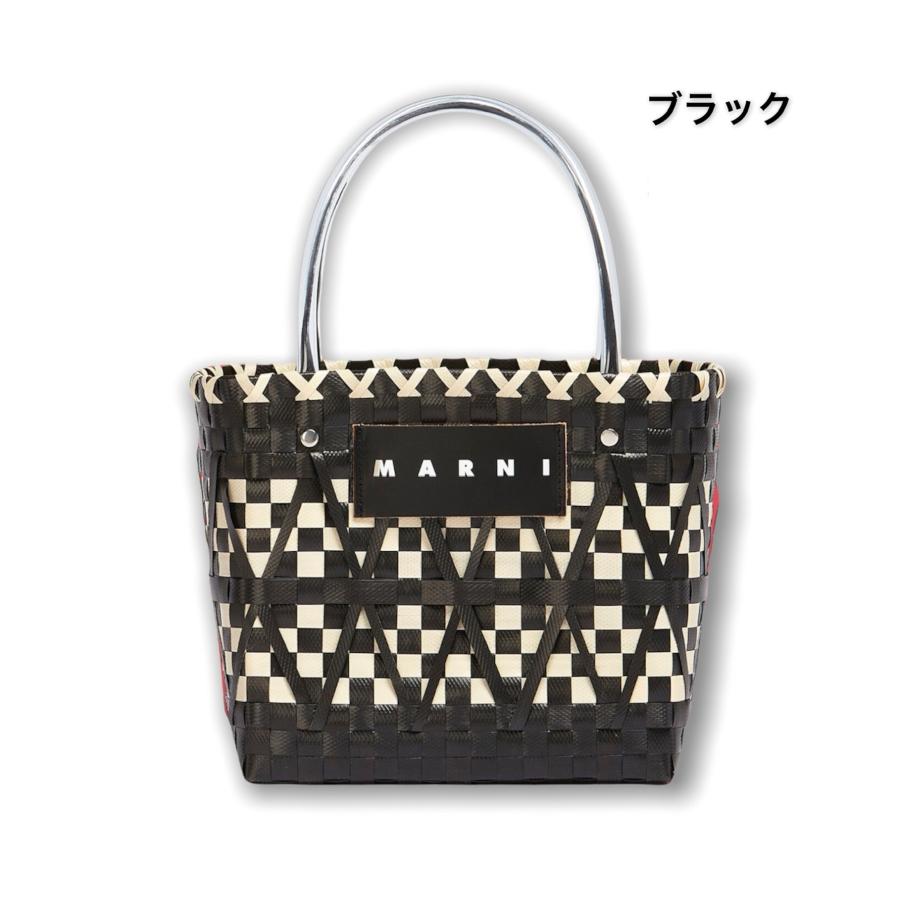 MARNI MARKET マルニ マーケット ステンシル バスケット バッグ ミニ
