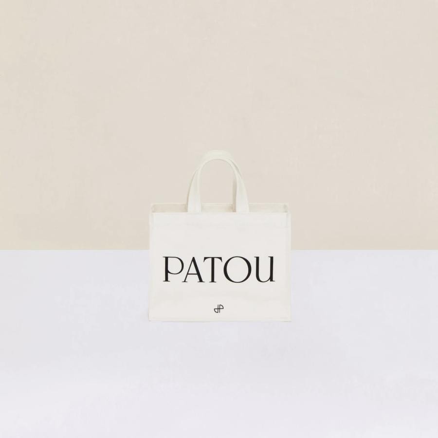 Patou】オーガニック コットン スモール キャンバス トート Patou】オーガニック コットン スモール キャンバス トート
