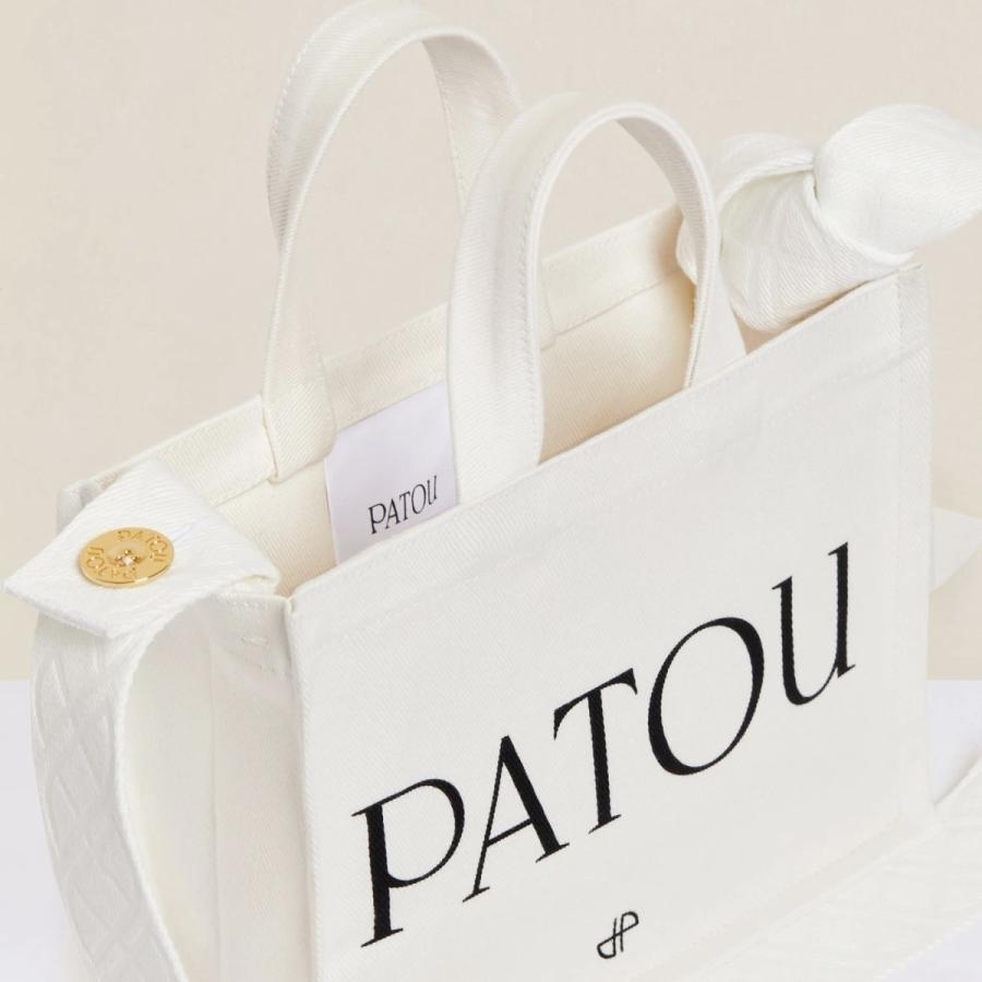 Patou】オーガニック コットン スモール キャンバス トート Patou】オーガニック コットン スモール キャンバス トート