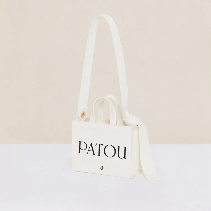 Patou】オーガニック コットン スモール キャンバス トート Patou】オーガニック コットン スモール キャンバス トート