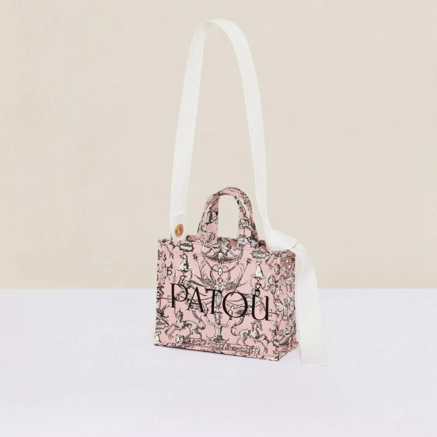 Patou】オーガニック コットン スモール キャンバス トート Patou】オーガニック コットン スモール キャンバス トート