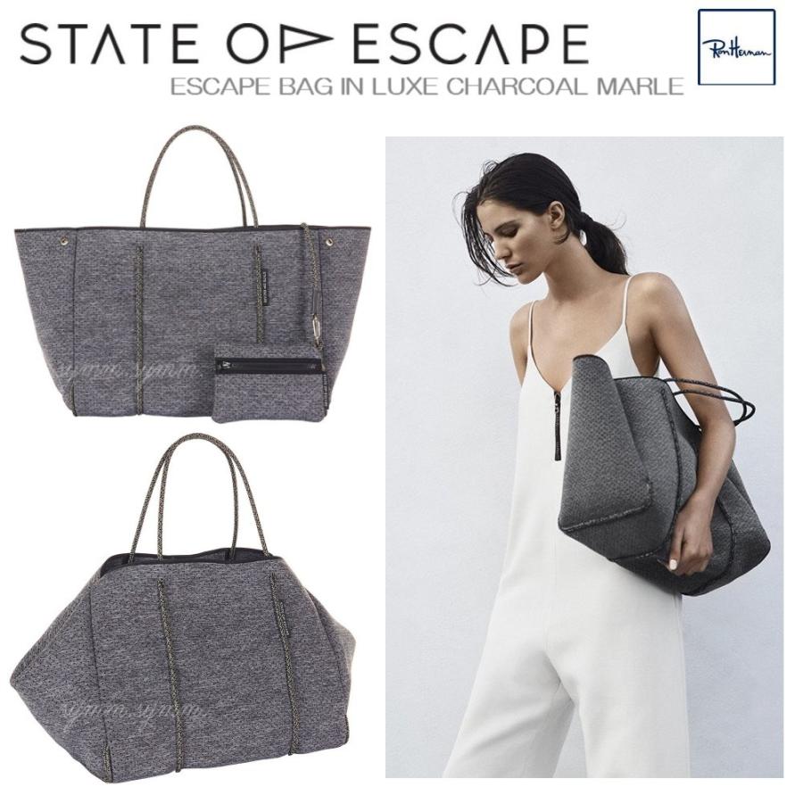 ステイトオブエスケープ State of Escape ESCAPE TOTE CHARCOAL グレー