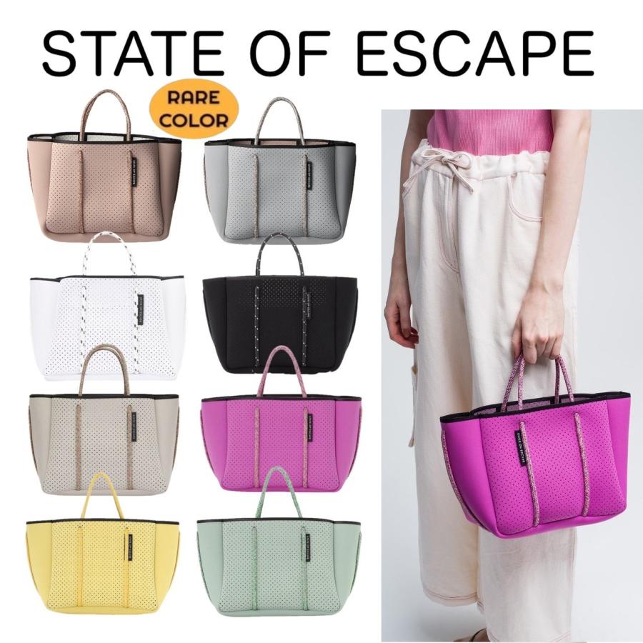 レアカラー ステイトオブエスケープ State of Escape プチエスケープ トートバッグ Petit Escape Tote Bag E :  soe029 : symm.symm.Yahoo!店 - 通販 - Yahoo!ショッピング