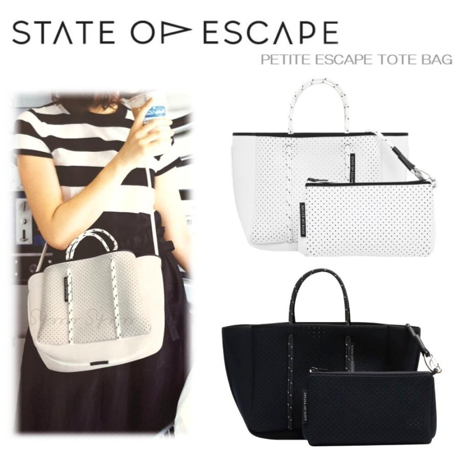 ステイトオブエスケープ State of Escape プチエスケープ PETITE ESCAPE TOTE BAG オーストラリア ホワイト